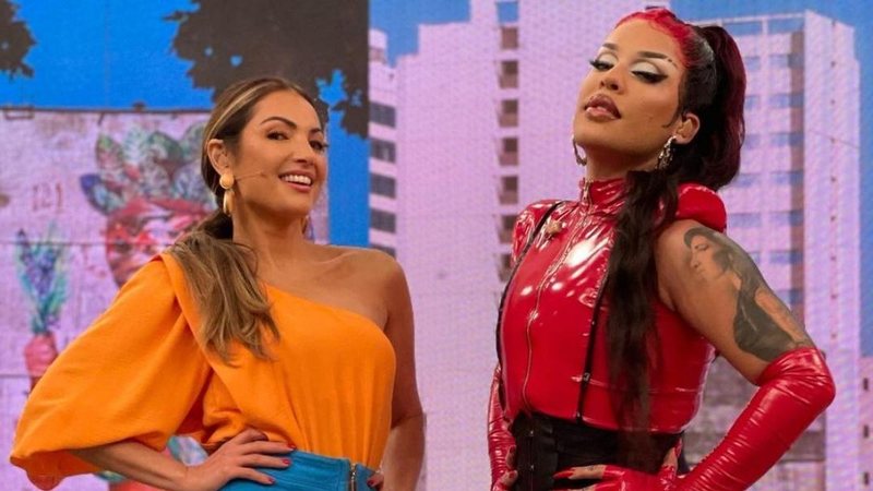 Patrícia Poeta aposta no carão em clique com Glória Groove - Foto/Instagram