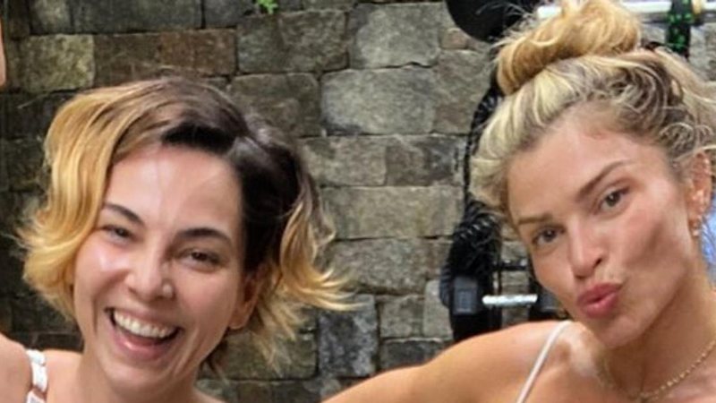 Tainá Müller brinca ao postar foto após treino com Grazi Massafera - Reprodução/Instagram