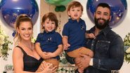 Gusttavo Lima posta clique com Andressa Suita e os filhos - Reprodução/Instagram