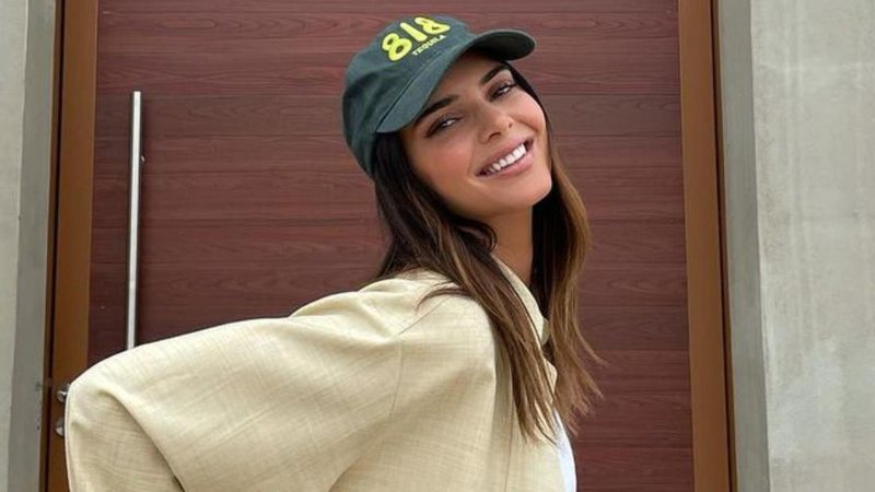 Kendall Jenner ostenta curvas ao apostar em biquíni fininho - Reprodução/Instagram