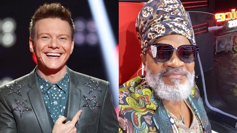 Michel Teló e Carlinhos Brown falam da estreia do The Voice - Reprodução/Instagram