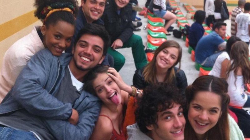 Rodrigo Simas resgata cliques nos bastidores de 'Malhação' - Foto/Instagram