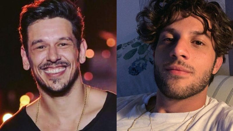 João Vicente e Chay Suede exibem corpo musculoso na academia - Reprodução/Instagram