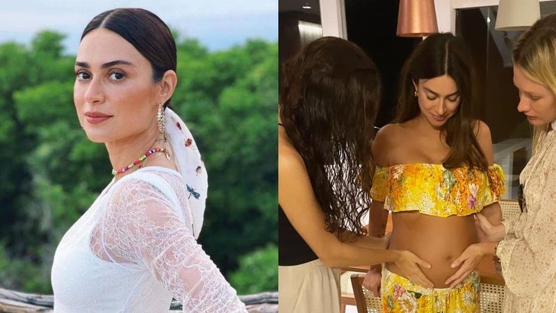 Grávida do primeiro filho, Thaila Ayala recebe carinho de amigas famosas - Reprodução/Instagram