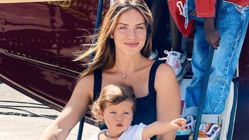 Giovanna Ewbank exibe momento íntimo com o filho, Zyan - Reprodução/Instagram