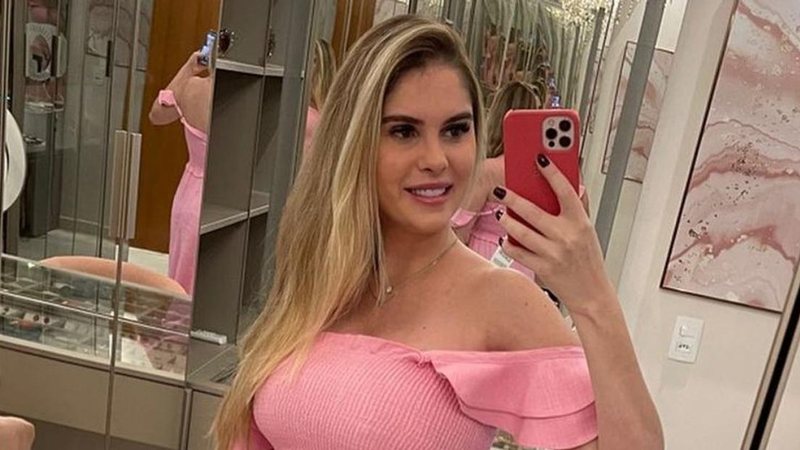 Grávida, Bárbara Evans faz declaração para a primeira filha com Gustavo Theodoro - Reprodução/Instagram