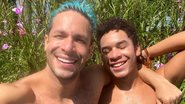 Rainer Cadete exibe clique raro com o filho, Pietro, em meio à natureza - Foto/Instagram