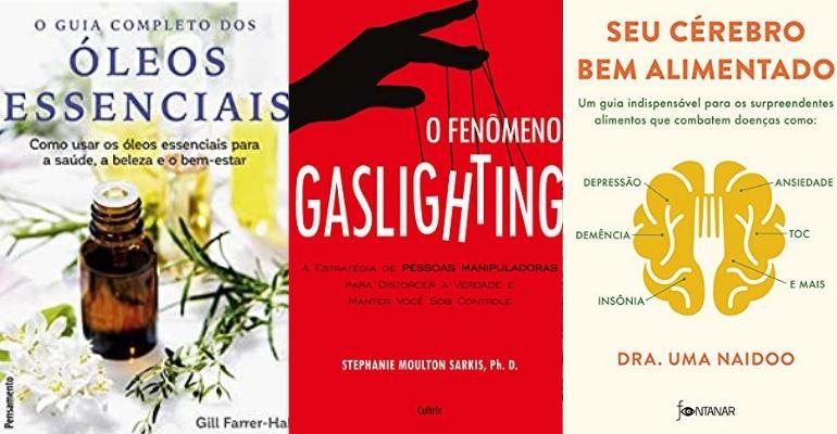 Confira livros sobre saúde e bem-estar - Reprodução/Amazon