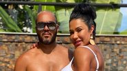 Na praia, Gracyanne Barbosa e Belo dançam juntos - Reprodução/Instagram