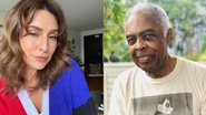 Fe Paes Leme posta foto descontraída ao lado de Gilberto Gil - Reprodução/Instagram