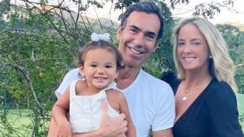 Cesar Tralli se diverte ao lado da filha Manuella e encanta - Reprodução/Instagram