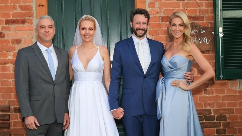 Ana Hickmann celebra o casamento de sua irmã em Itu - Manu Scarpa e Iwi Onodera/ Brazil News/ Divulgação