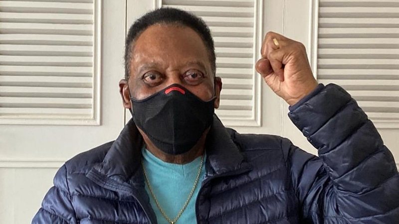 Dois meses após retirada de tumor, Pelé fala sobre a saúde - Reprodução/Instagram