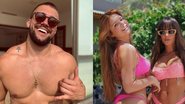 Arthur Picoli aproveita praia com Thais Braz e Viih Tube - Reprodução/Instagram