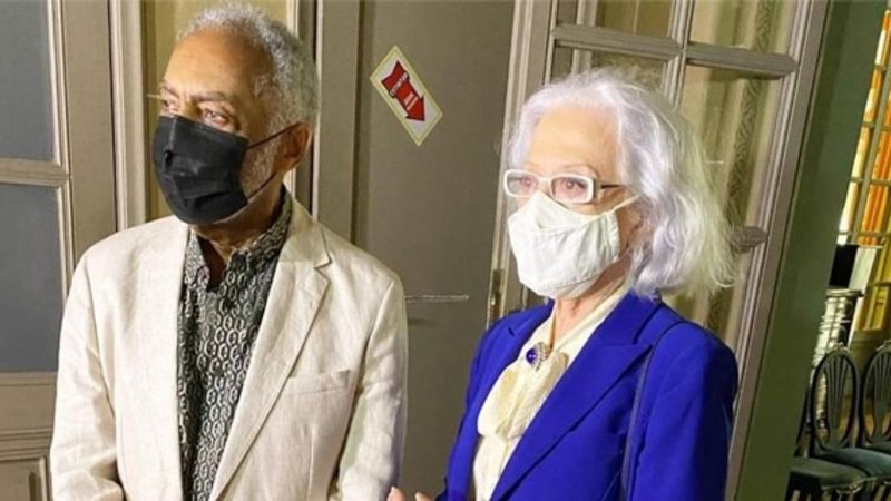 Gilberto Gil e Fernanda Montenegro visitam sede da ABL no Rio de Janeiro - Reprodução/Instagram