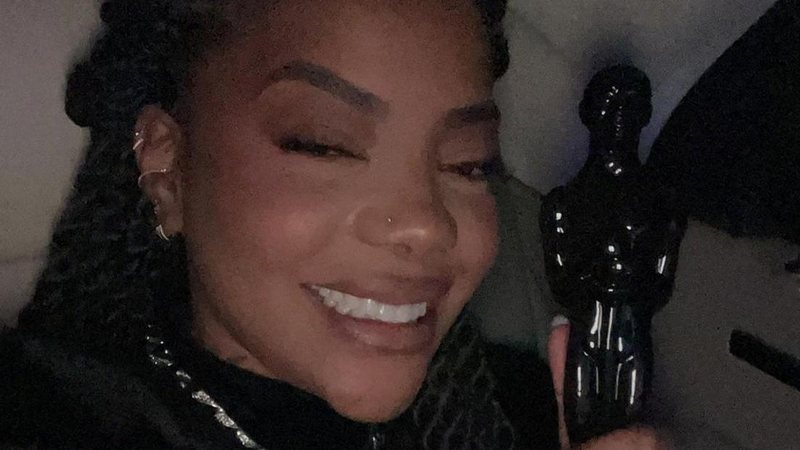 Ludmilla agradece após ganhar Troféu Raça Negra - Reprodução/Instagram