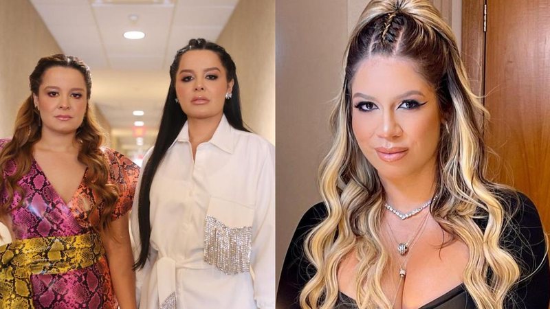 Maraisa relembra ensaio com Maiara e Marília Mendonça - Reprodução/Instagram