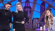 Tata Werneck entrevista o casal Virginia Fonseca e Zé Felipe no 'Lady Night' - Reprodução/Twiter