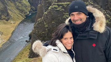 Tadeu Schmidt curte viagem ao lado da esposa - Reprodução/Instagram