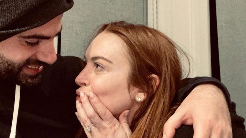 Anel de noivado de Lindsay Lohan é avaliado em R$ 5,5 milhões - Foto/Instagram