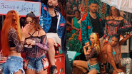 Anitta grava clipe em Belém - Reprodução: Instagram / @ruivinhademarte