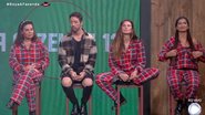 A Fazenda: Dayane, Marina, Rico e Solange estão na roça - Reprodução/Record TV