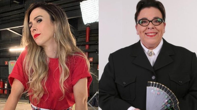 Tata Werneck lamenta a morte da atriz Noemi Gerbelli - Reprodução/Instagram/Divulgação/SBT