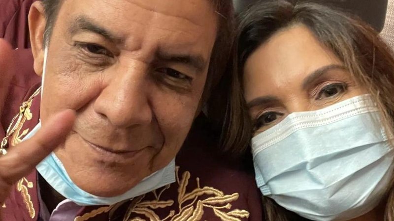 Fátima Bernardes compartilha registro com Zeca Pagodinho - Reprodução/Instagram