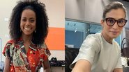 Maju Coutinho mostra encontro com Renata Vasconcellos - Reprodução/Instagram