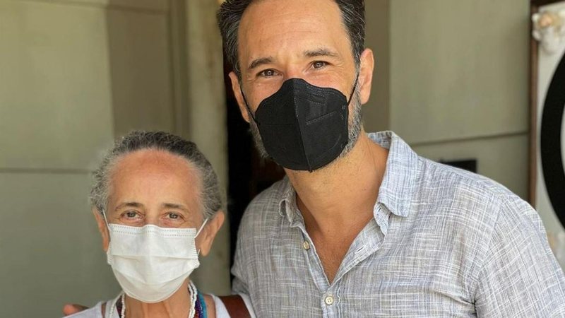 Rodrigo Santoro encontra Maria Bethânia e se declara - Reprodução/Instagram