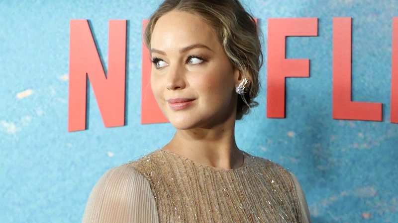 Jennifer Lawrence exibe barrigão durante première em Nova York - Foto/Getty Images