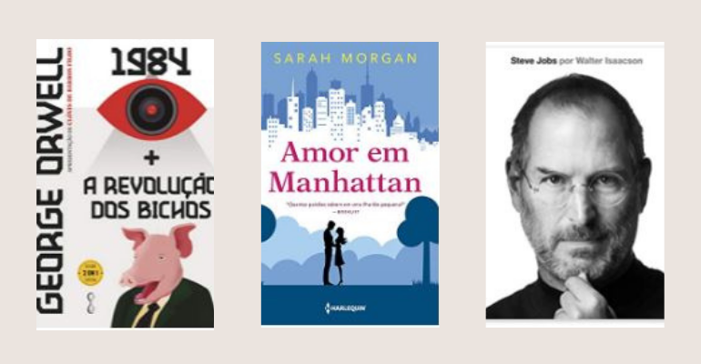 Confira opções de livros para presentear - Reprodução/Amazon