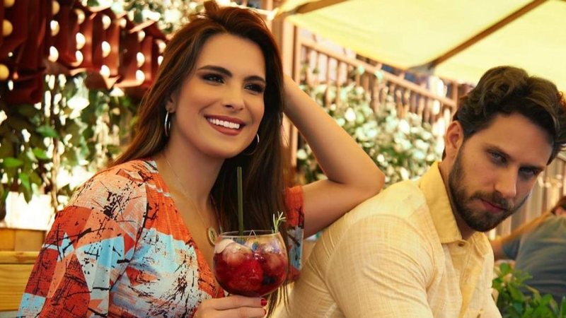 Kamilla Salgado surge apaixonada em foto com Eliéser Ambrósio - Reprodução/Instagram