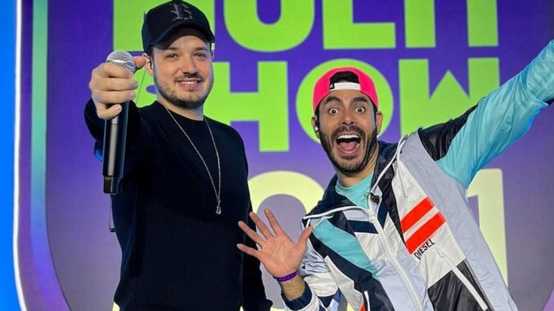 Israel e Rodolffo ensaiam para o Prêmio Multishow - Reprodução/Instagram