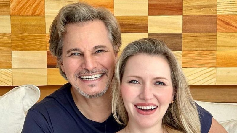 Edson Celulari e Karin Roepke anunciam nome da filha - Reprodução/Instagram