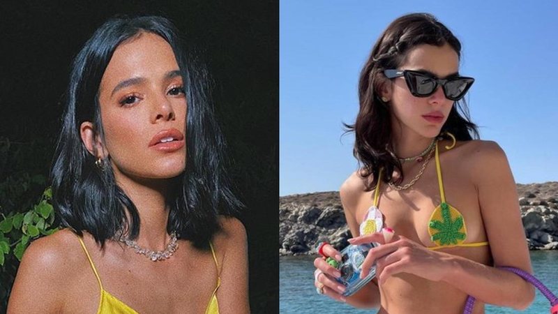 Atriz Bruna Marquezine agita a web ao surgir de biquíni em passeio de barco - Reprodução/Instagram