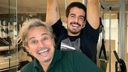 Edson Celulari se diverte ao lado do filho, Enzo e brinca - Reprodução/Instagram