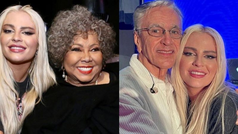 Luisa Sonza compartilha cliques ao lado de Caetano Veloso e Alcione - Reprodução/Instagram