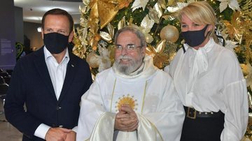 Padre Antônio Maria celebra Missa de Natal no Palácio dos Bandeirantes - Divulgação