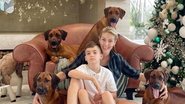 Ana Hickmann reúne o filho e os pets em clique e se derrete - Reprodução/Instagram