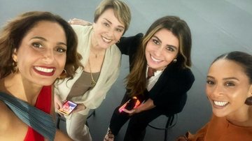 Camila Pitanga exibe bastidores de '70 Anos Esta Noite' - Reprodução/Instagram