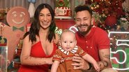 Bianca Andrade e Fred celebram o primeiro Natal com Cris - Reprodução/Kamila Strada