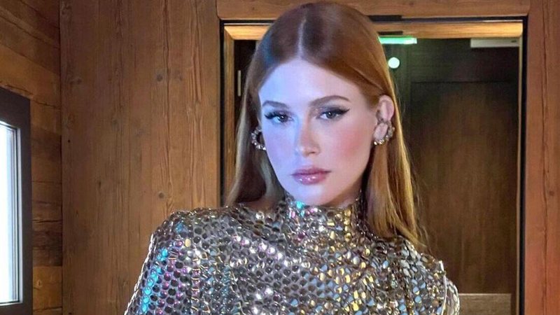 Marina Ruy Barbosa escolhe look poderoso para Ano Novo na Suíça - Reprodução/Instagram