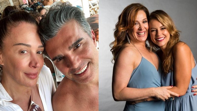 Claudia Raia posta fotos com Jarbas e Paolla Oliveira - Reprodução/Instagram