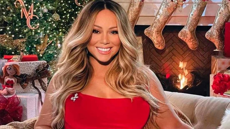 Mariah Carey aparece cheia de luxo e glamour na neve - Divulgação/Instagram