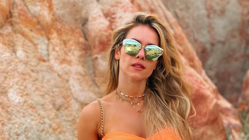 Monique Alfradique exibe curvas esculturais em vídeo no mar - Foto/Instagram