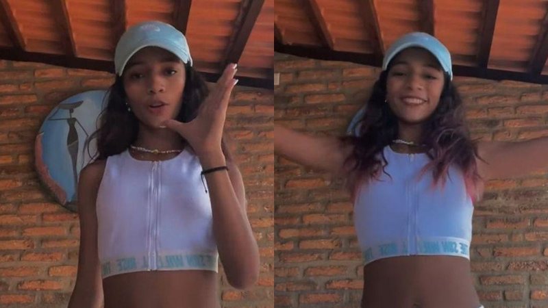 Rayssa Leal se diverte em dancinhas no TikTok - Foto: Reprodução / TikTok