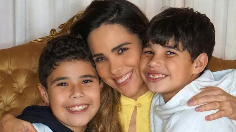 Wanessa Camargo surge coladinha aos filhos em belas fotos - Reprodução/Instagram