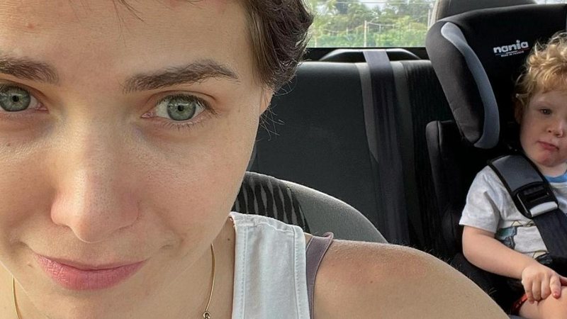 Leticia Colin curte passeio de carro com o filho, Uri - Reprodução/Instagram