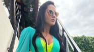 Graciele Lacerda surge poderosa com look de praia vibrante - Reprodução/Instagram